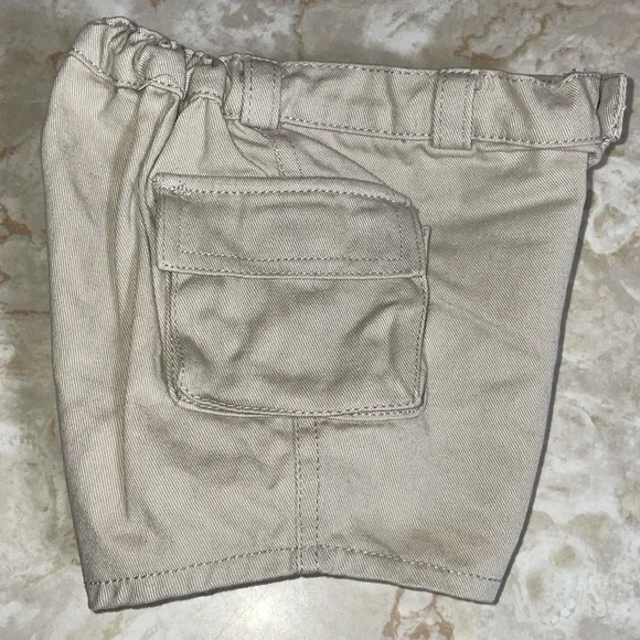 Build a Bear Tan Khaki Cargo Shorts Carpenter‎ Pockets - Picture 2 of 5